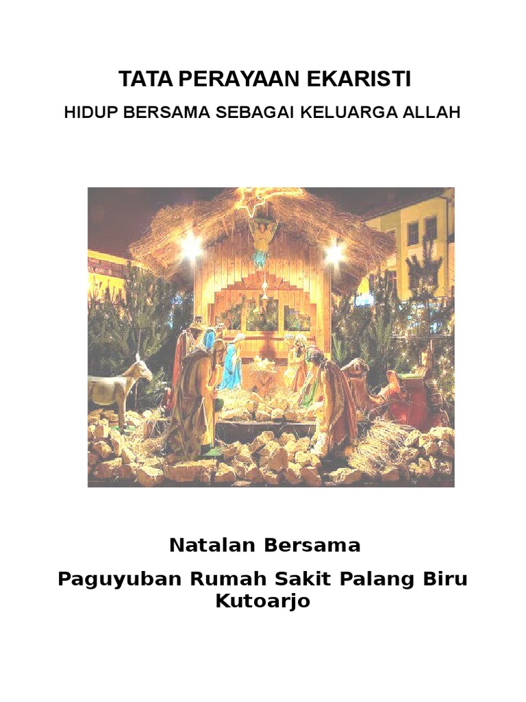 Liturgi Natal Lengkap