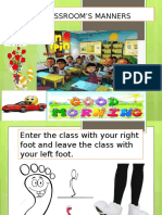Classroom Manners