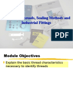 Threads and Sealing Methods