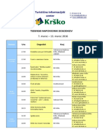 Tedenska Obvestila 10, Krško