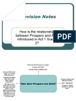 Revision Notes: How Is The Relationship Between Prospero and Ariel Introduced in Act 1 Scene 2?