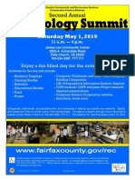 2010 Tech Summit Flyer