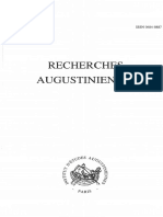 Recherches Augustiniennes Volume XXXII - 2001.pdf