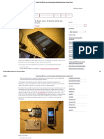 Tutorial - Send SMS From Your Arduino Using An Old Motorola Cell Phone - Arduino Projects