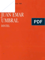 Umbral - Dintel - Juan Emar