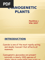 Cynaogenic Plants