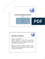 Modul 2 Elemen Dasar Fortran