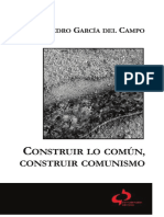 Construir lo comun construir comunismo