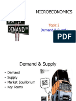 Topic 2 Demand and Supply PDF
