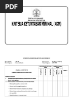 KKM KTSP B. INDONESIA KELAS 4 SEMESTER 1 DAN 2.doc