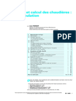 Conception Et Calcul Des Chaudières