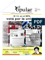 El Popular 338 Órgano de Prensa Oficial Del Partido Comunista de Uruguay