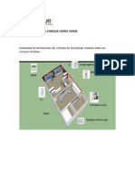 Diagrama Instalación Seguridad Central Oficinas-CCPCV