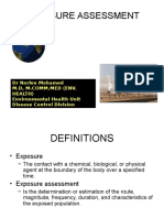 Toxicology - Exposure Assessment 