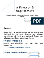 Shear Stresses & Bending Moment.pptx