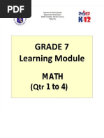 Download Grade 7 Math Learning Module First Quarter by eustoque2668 SN302889560 doc pdf