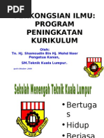 Pka - Program Peningkatan Kurikulum 2006 SMT Kuala Lumpur