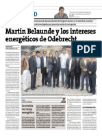 Peru21: Martín Belaunde y Los Intereses Energéticos de Odebrecht (07032016)