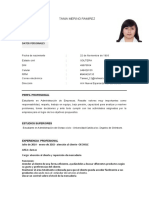 CV Tania