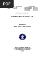 Download LAPORAN Pengukuran Kadar Air Dan Kalibrasi Alat Ukur by Rizki Ahmad SN302907218 doc pdf