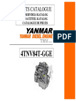 Yanmar 4TNV84T Parts Catalogue