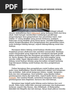 Download KEMAJUAN DINASTI ABBASIYAH DALAM BIDANG SOSIAL BUDAYAdocx by rubieybiey SN302914046 doc pdf