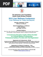 Liver Conference Flyer 2015