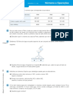 Números e frações em problemas de matemática