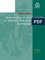 General Duty of Care PDF