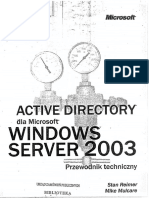 Mulcare M. - Active Directory Dla Microsoft Windows Server 2003 Przewodnik Techniczny