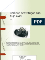 Bombas Centrifugas Con Flujo Axial