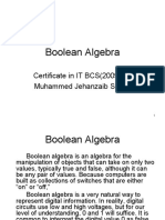 Computing Boolean Algebra