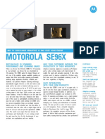 SE96X Laser Scan Engine Specifications