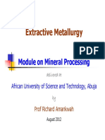 Extractive Metallurgy