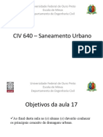 Aula 17 - Drenagem Urbana PDF