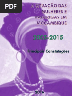 Situaçao Da Mulher e Rapariga Em Moçambique 