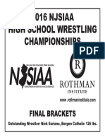 2016 NJSIAA Wrestling Final Tournament Report