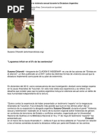 Susana Chiarotti Habla de La Violencia Sexual Durante La Dictadura Argentina