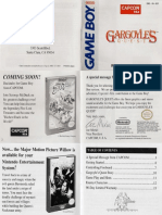 Gargoyles Quest - Manual - GB