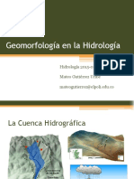 Geomorfología en La Hidrología PDF