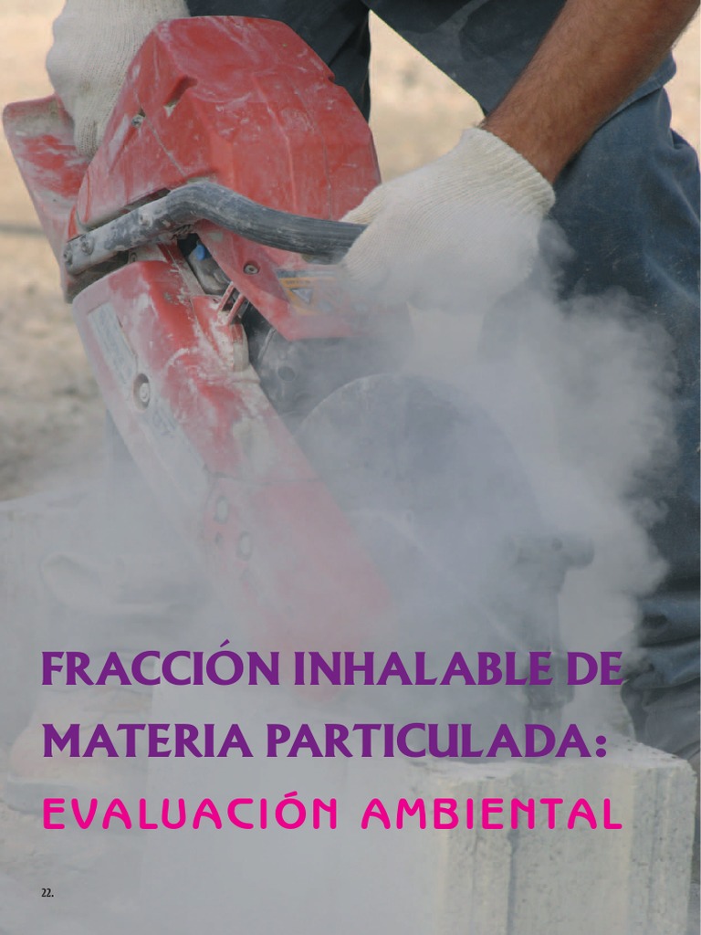 Evaluación de Fracción Inhalable | PDF | Aerosol | Sistema respiratorio