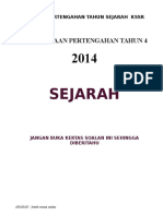 Soalan Pertengahan Tahun Sejarah Tahun 4 KSSR