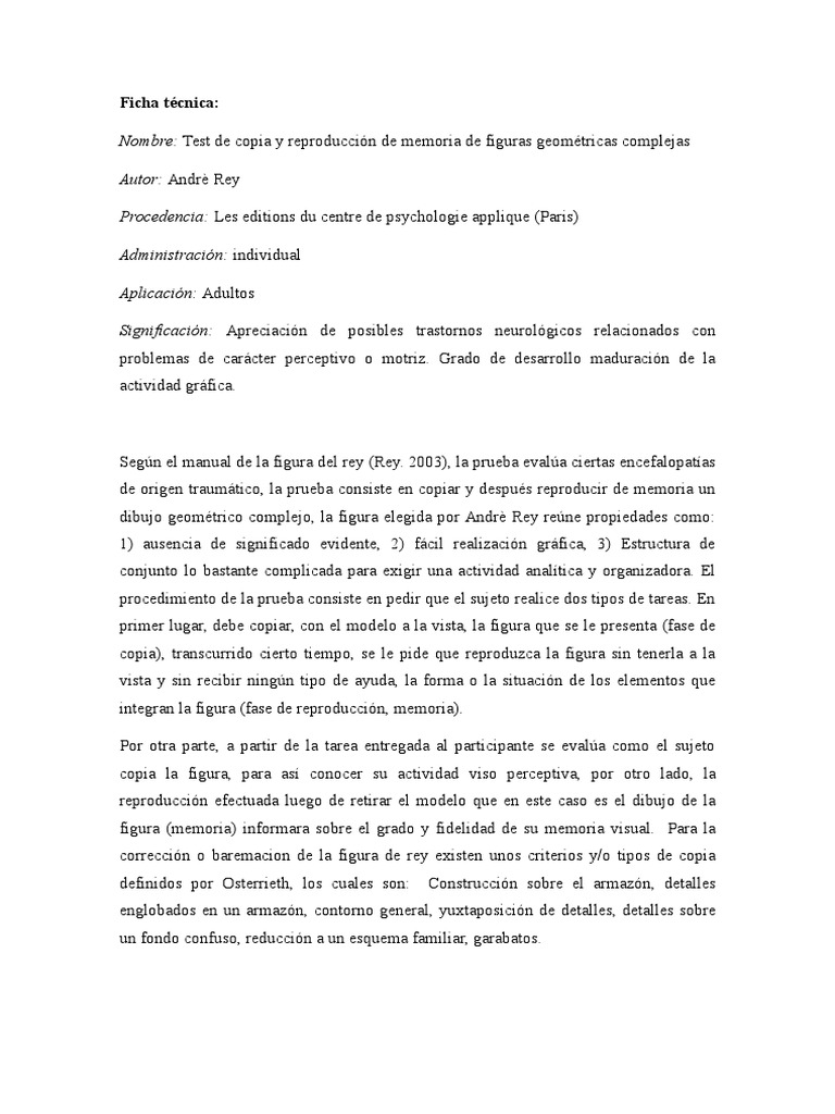 Ficha Técnica Figura de Rey | PDF
