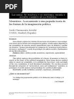 Las ideas. Su política y su historia