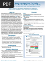 Download Validating Wound Care Algorithms For Use By Registered Nurses Results of a Cross-Sectional Study by ConvaTecWound SN30305102 doc pdf