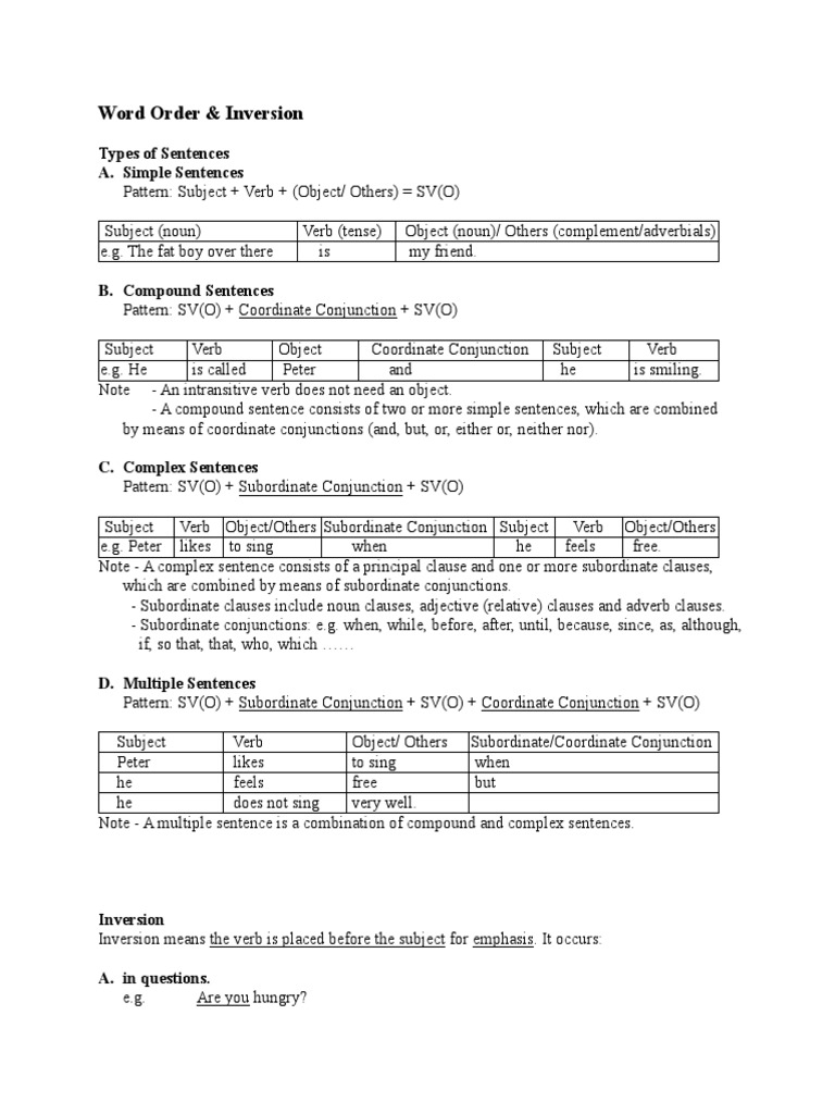 normal-and-inverted-word-order-pdf-verb-subject-grammar-free-30-day-trial-scribd