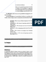 2. Linguistique Générale - Lecture - Langage, Langue Et Parole (1)