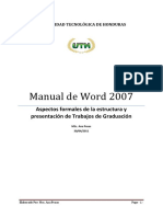 Manual de Word 2007 - Normas - APA PDF