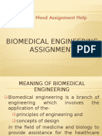 Biomedical Engineering Assignment Help