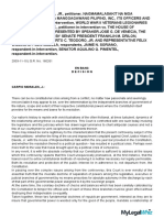 Case 1Francisco v. House or Rep., G.R. No. 160261, Nov. 10, 2003